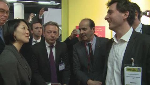 Archive - Fleur Pellerin au Salon des entrepreneurs dans le cadre des Assises de l'entrepreneuriat