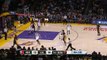 Zach LaVine Amazing Two-Handed Slam Dunk - Timberwolves vs Lakers - April 10, 2015 - NBA