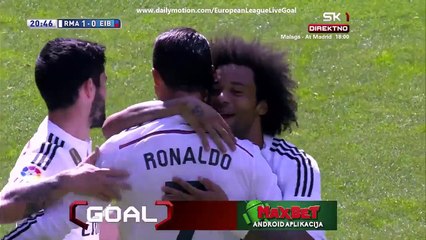 Cristiano Ronaldo 1:0 | Real Madrid - Eibar 11.04.2015 HD