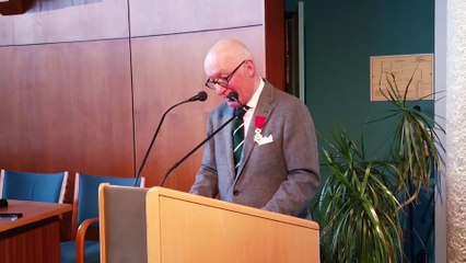 La Légion d'honneur  pour Christian Malon (VIDEOS)