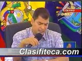 Muerte de Lider Politico PSC Leon Febres Cordero Ribadeneyra :: Declaraciones del Presidente Rafael Correa Delgado