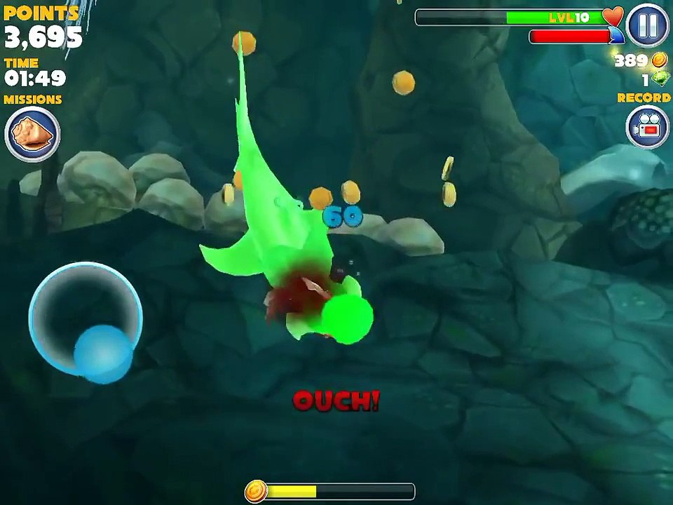 Hungry Shark Evo Giant Crab Defeat - MUST SEE !!