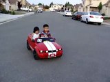 This kid rides like a pro drifter - Funny Videos