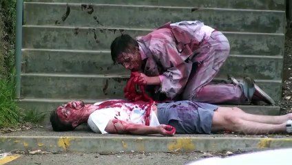 Flesh Eating Zombie Attack Prank