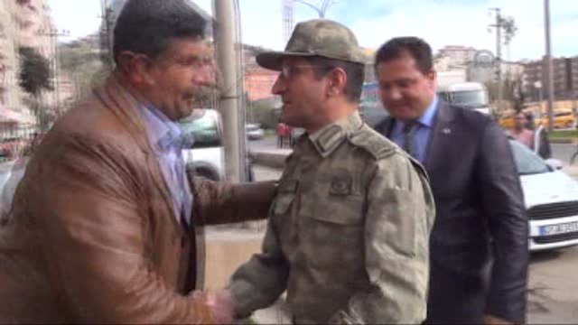 Tugay Komutanı Tuğgeneral Çoban, Korucuları Ziyaret Etti