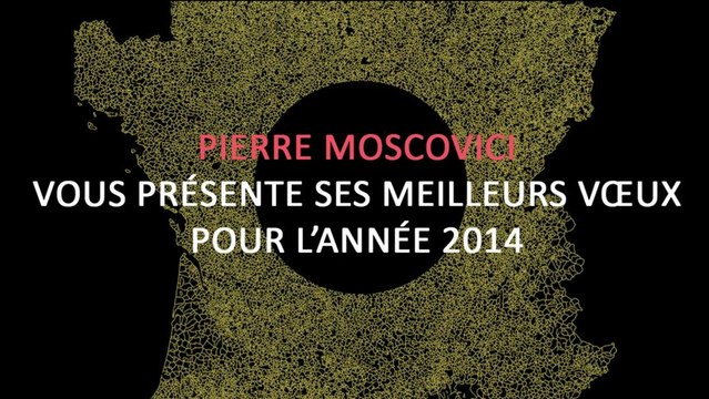 Archive - Voeux 2014 de Pierre Moscovici