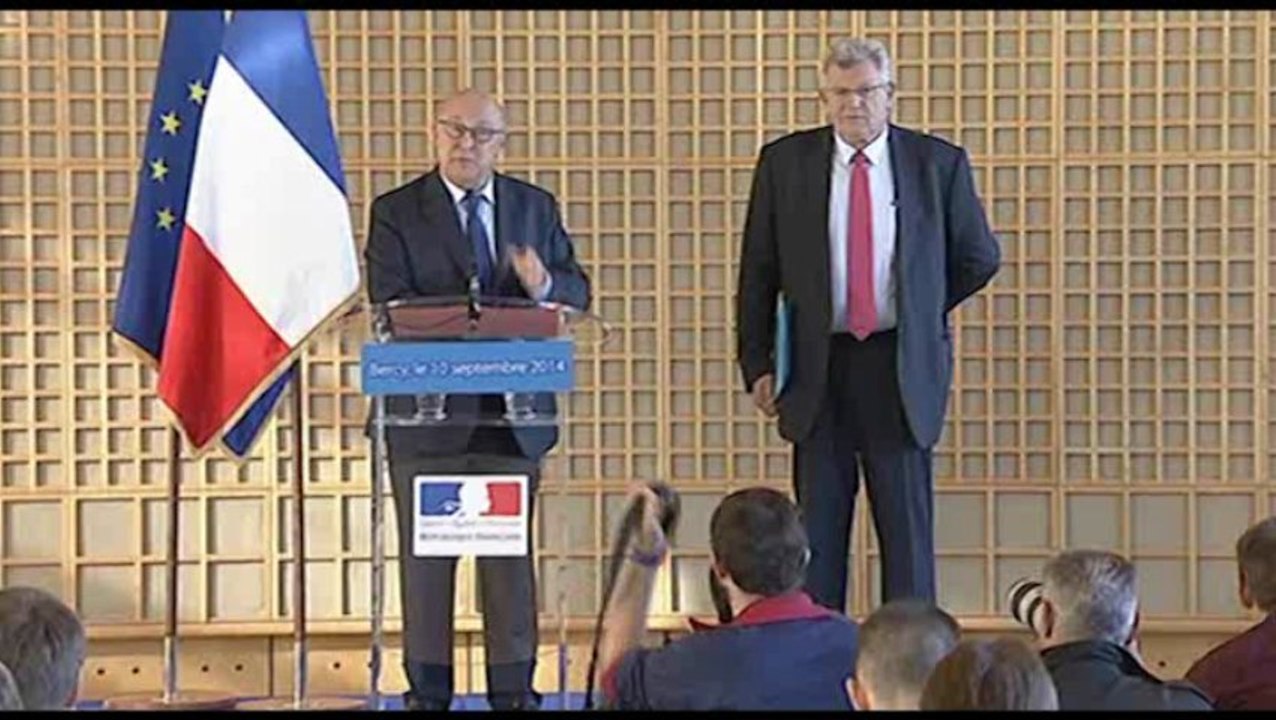 Archive - Conférence de presse de Michel Sapin - 10/09/2014