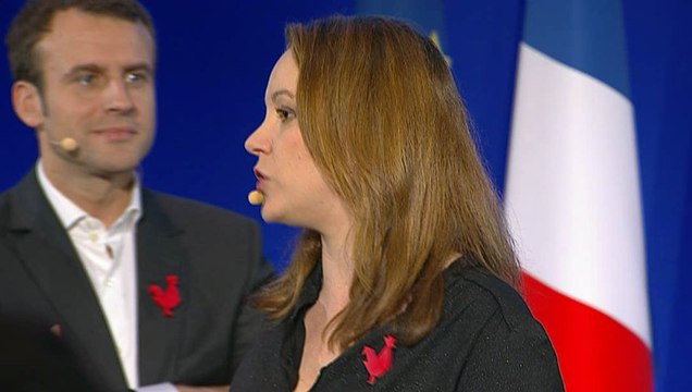 Archive - Emmanuel Macron et Axelle Lemaire présentent leurs voeux à la French Tech