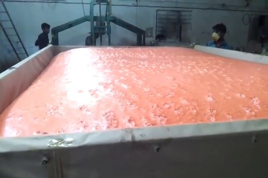 So impressive process of Manufacturing of PU FOAM