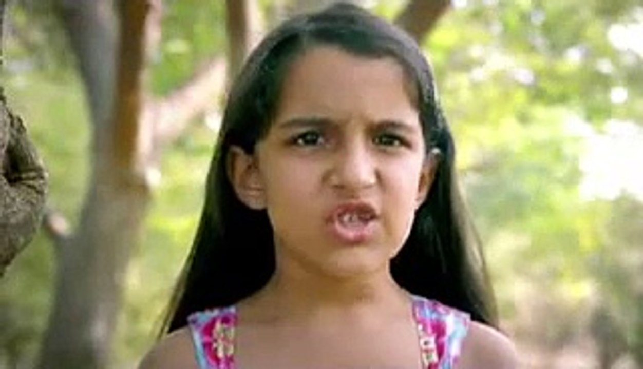 A message of young girl for leaders to stop cutting tree.