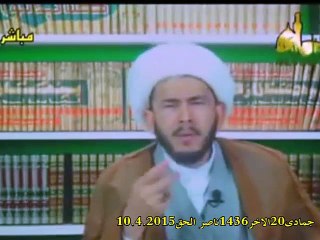الامام الصادق عليه السلام قال في مقبولة عمر ابن حنظلة الراد علينا الراد على الله و هو على حد الشرك بالله