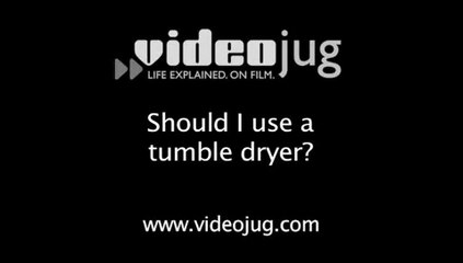 Should I use a tumble dryer?: Appliances And Energy Consumption