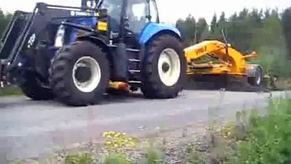 Traktörü Greydere Döndüren Alet