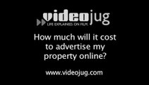 How much will it cost to advertise my property online?: Selling Online