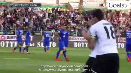 Josè Mauri Goal Parma 1 - 0 Juventus Serie A 11-4-2015