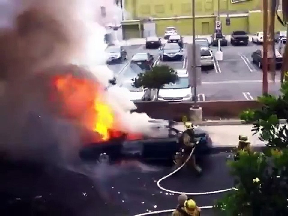 Exploding Car- Eh, No Reason To Stop Working