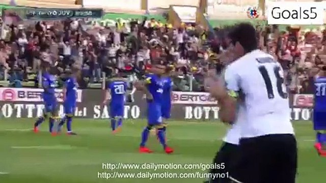 Josè Mauri Goal Parma 1 - 0 Juventus Serie A 11-4-2015
