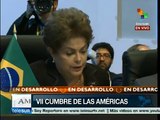 Rousseff: esperamos conmemorar en breve fin del conflicto colombiano