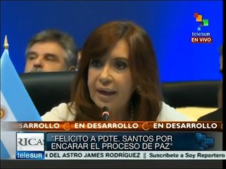 CFK: Cuba está aquí por su lucha digna sin precedentes durante 60 años