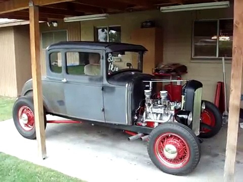 Model A coupe 4 banger Hot Rod