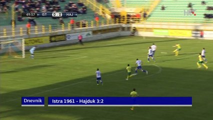 Istra 1961 - Hajduk 3-2, golovi, 11.04.2015. HD