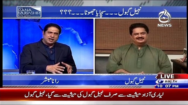 Aaj Rana Mubashir Kay Sath – 11th April 2015