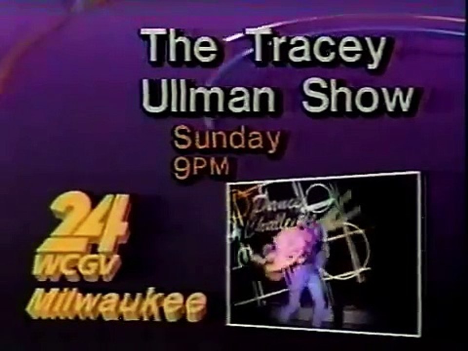 WCGV (Milwaukee) sign off 1989 (Low)