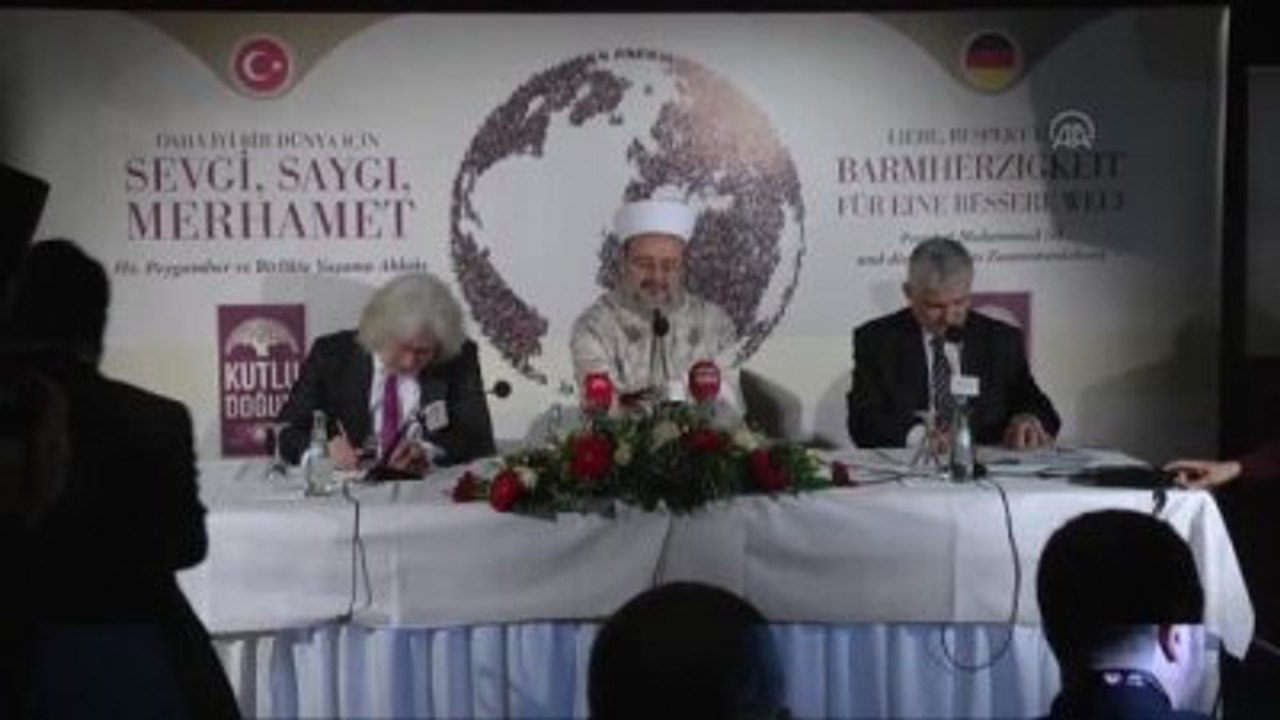 Diyanet İşleri Başkanı Görmez'in Basın Toplantısı