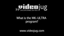 What is the MK-ULTRA program?: CIA Mind Control Theories