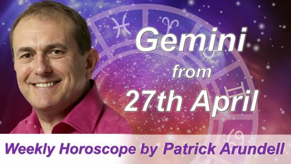 Gemini Weekly Horoscope from 27th April 2015