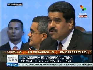 Maduro: Revolución Bolivariana, ejemplo de lucha contra la desigualdad