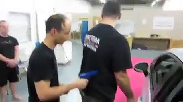 Gun Disarming In Car Situations