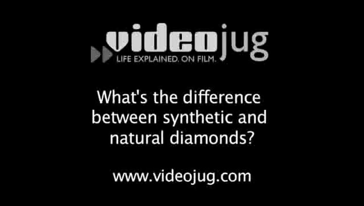 What's the difference between synthetic and natural diamonds?: Synthetic Diamonds