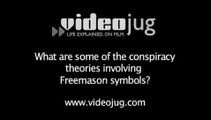 What are some of the conspiracy theories involving Freemason symbols?: Freemasons