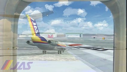 [FS2004] Japan Air System 451 - How it should have ended ...