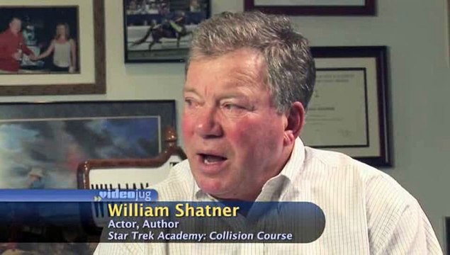 What inspired you to write 'Star Trek Academy - Collision Course'?: William Shatner On The Star Trek Books