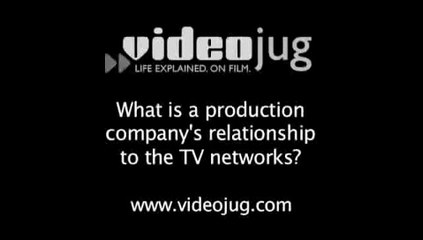 What is a production company's relationship to the TV networks?: Reality TV Business