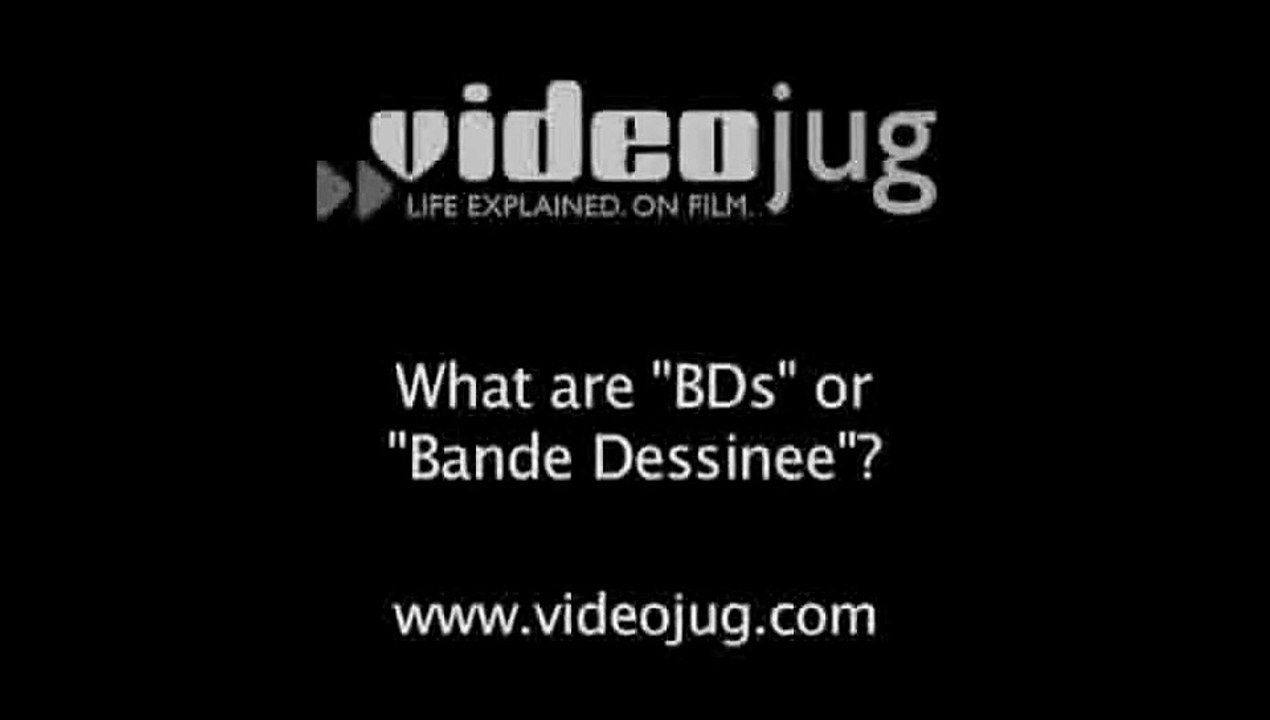 What are 'BDs' or 'Bande Dessinee'?: Types Of Comic Books