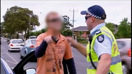 Angry Bogans get pulled over