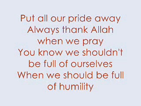 Full of Humility Nasheed By Dawud Wharnsby !