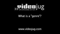 What is a 'genre'?: Picking A Genre For Your Independent Film