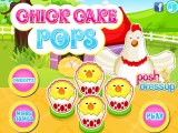 Cooking chick cake pops - chick pops cup cake baking game