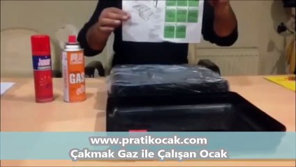 Çakmak Gazı ile Çalışan Kamp Ocağı - Pratiko SETUX