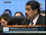 Maduro: Venezuela está bajo una amenaza que debe ser desmontada