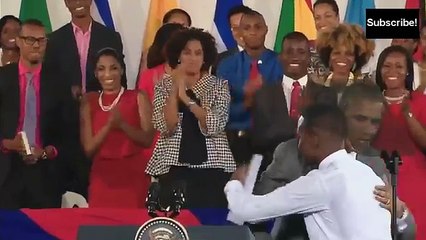 Barack Obama in Jamaica (Patois) "Greetings massive! Wha gwaan Jamaica?"