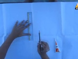 Learn to make a Spider Web - Arts and Crafts in Hindi