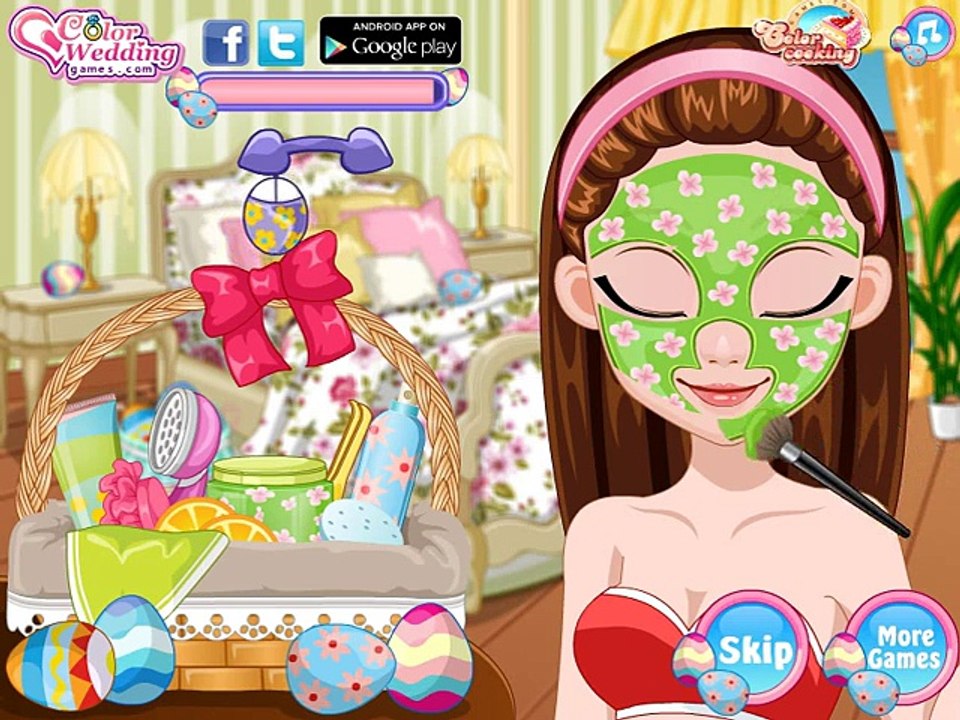 イースター春のメイクアップルック - イースター変身とドレスアップゲーム