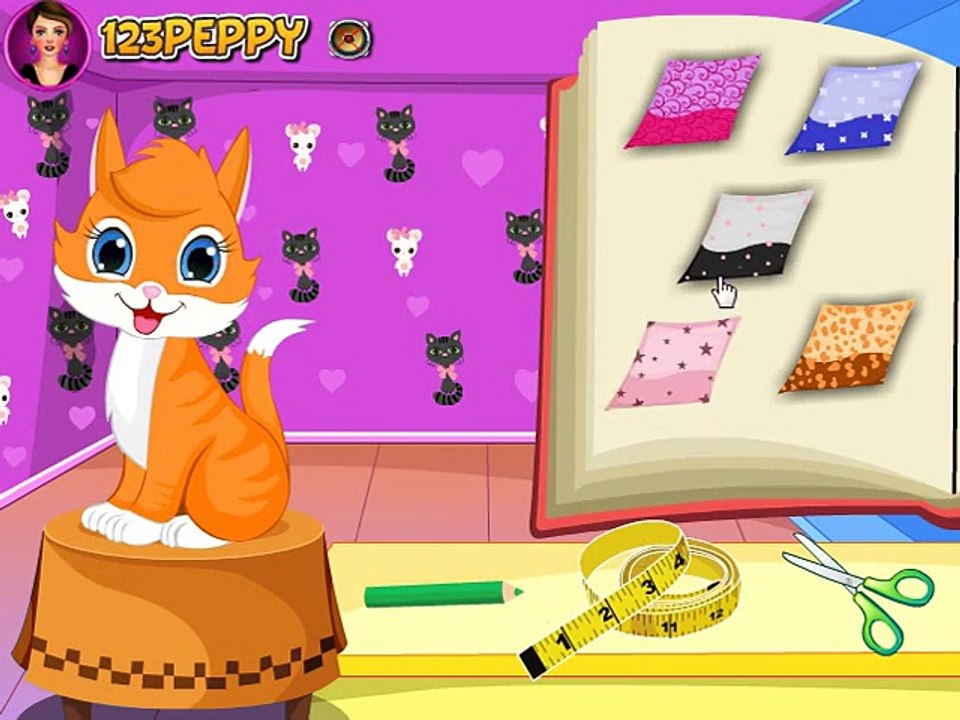 子供のための私のかわいいペットのゲームデザインのドレス