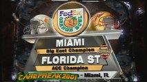 2004 Orange Bowl - Miami Hurricanes vs Florida State Seminoles Highlights