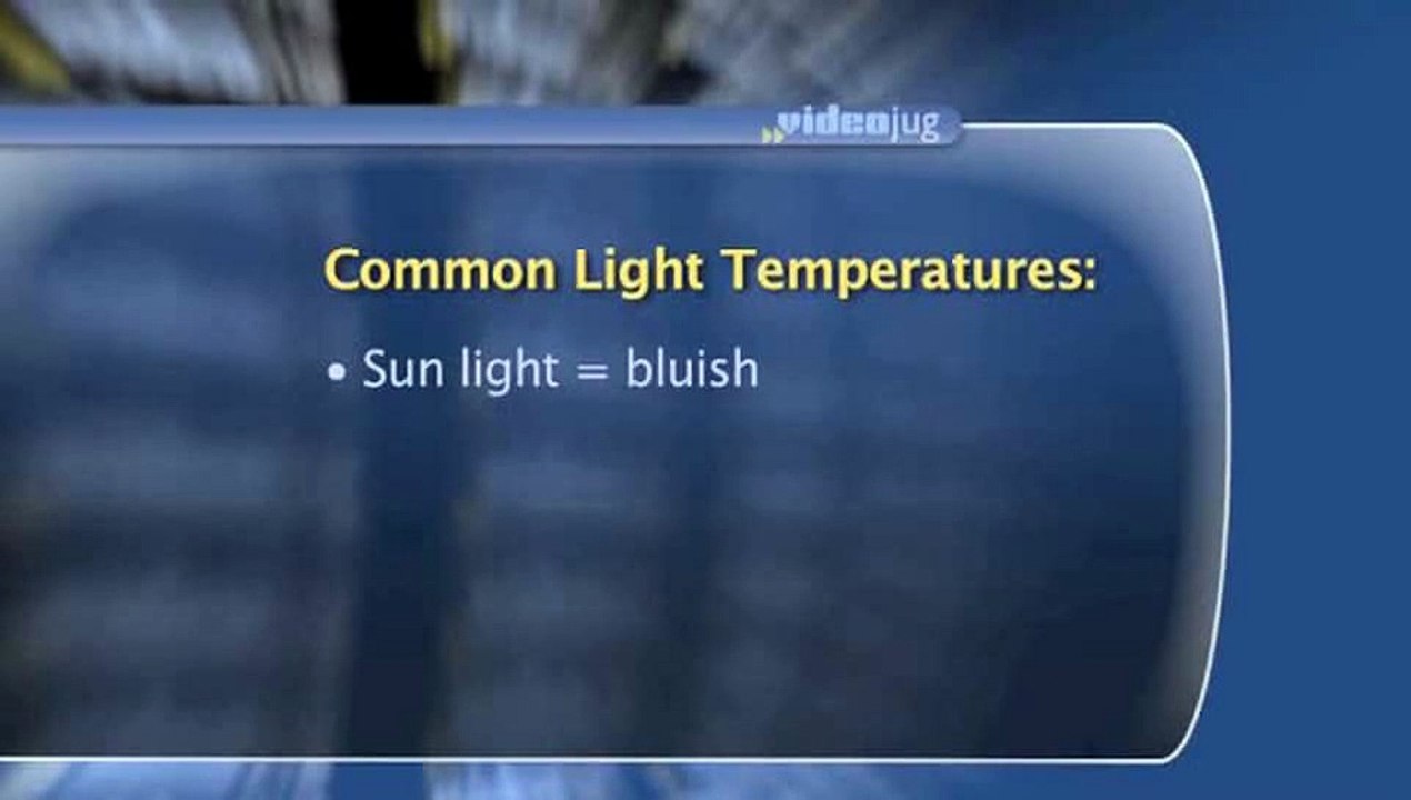 How do I adjust my camcorder's white balance?: How To Adjust Your Camcorder's White Balance